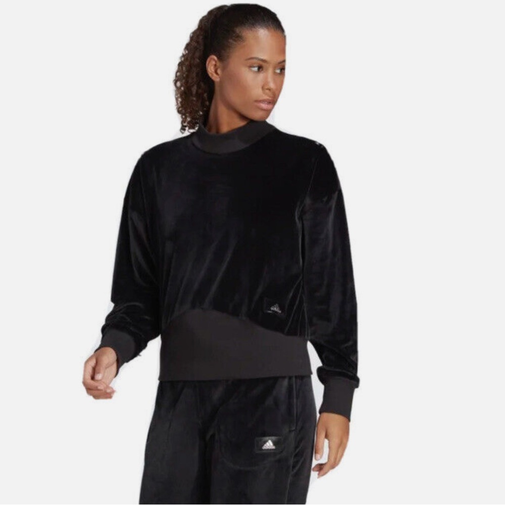 Adidas Velour Sweatsuit - Picture 7 of 8